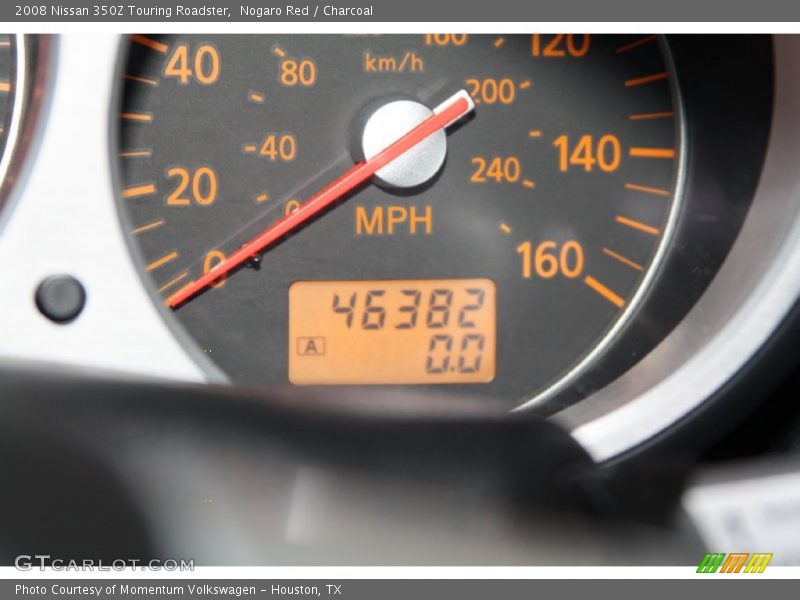 Nogaro Red / Charcoal 2008 Nissan 350Z Touring Roadster