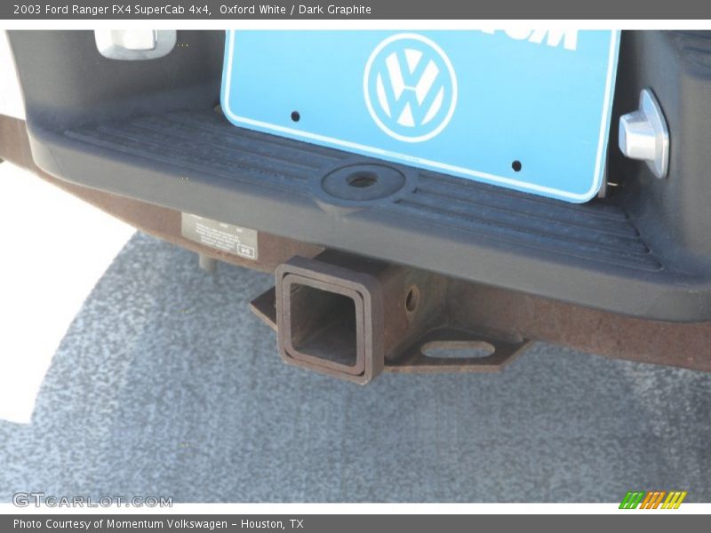 Oxford White / Dark Graphite 2003 Ford Ranger FX4 SuperCab 4x4