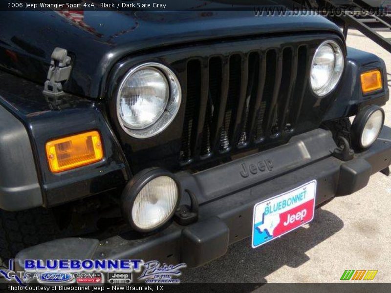 Black / Dark Slate Gray 2006 Jeep Wrangler Sport 4x4