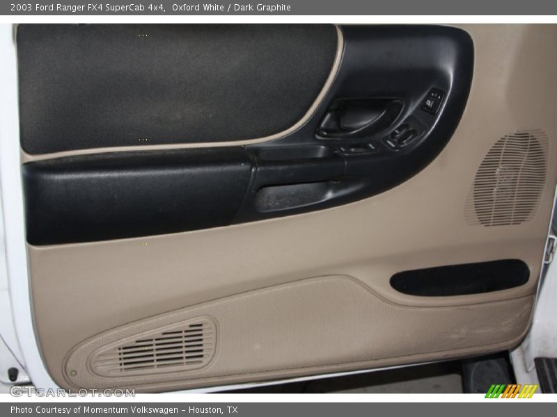 Oxford White / Dark Graphite 2003 Ford Ranger FX4 SuperCab 4x4