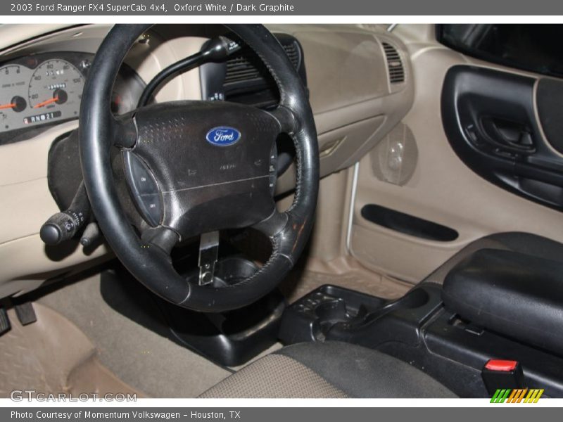 Oxford White / Dark Graphite 2003 Ford Ranger FX4 SuperCab 4x4