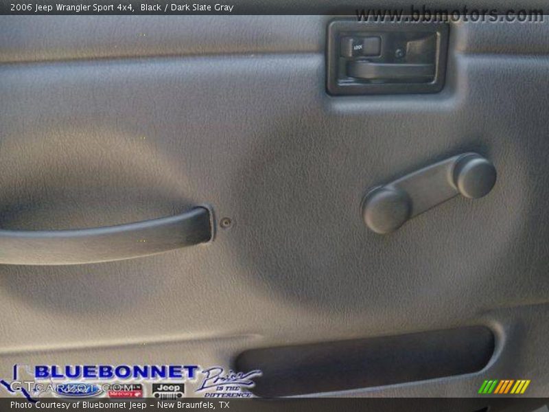 Black / Dark Slate Gray 2006 Jeep Wrangler Sport 4x4
