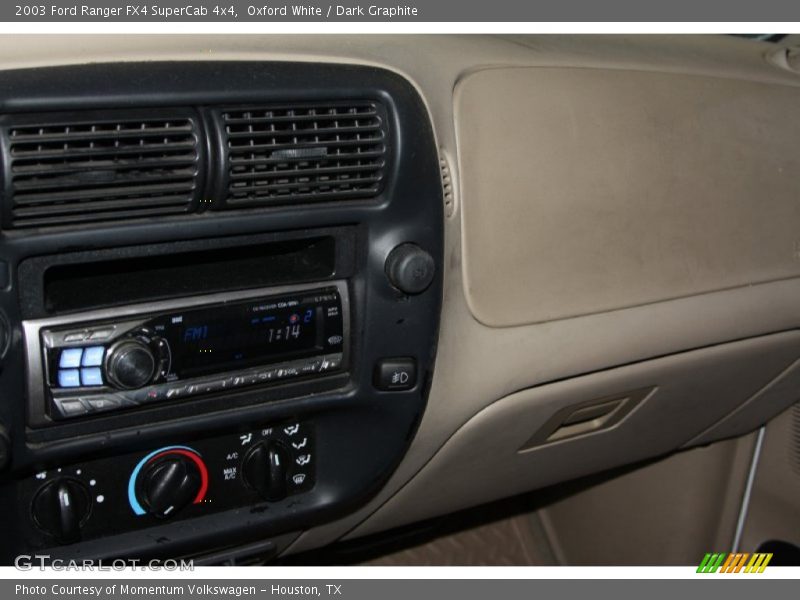 Oxford White / Dark Graphite 2003 Ford Ranger FX4 SuperCab 4x4