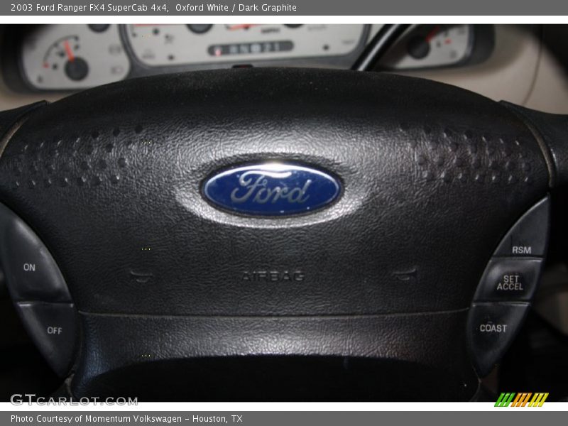 Oxford White / Dark Graphite 2003 Ford Ranger FX4 SuperCab 4x4