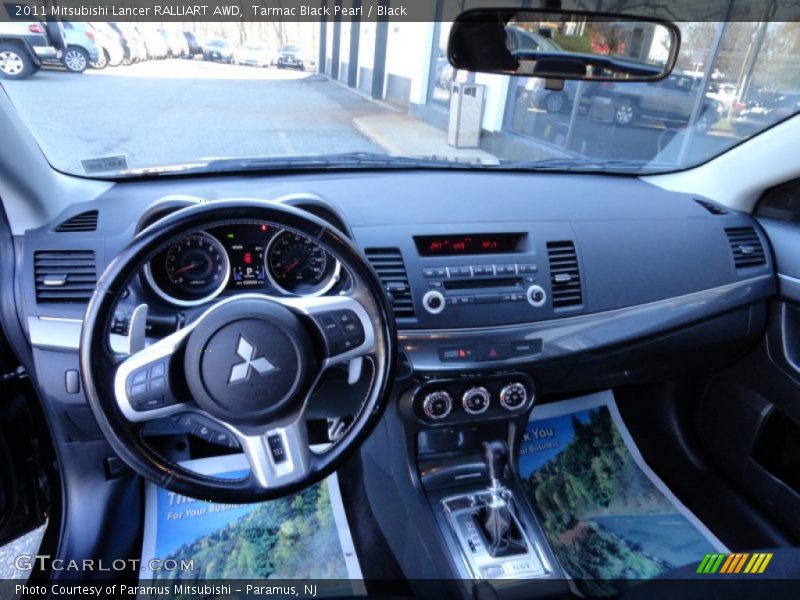 Dashboard of 2011 Lancer RALLIART AWD