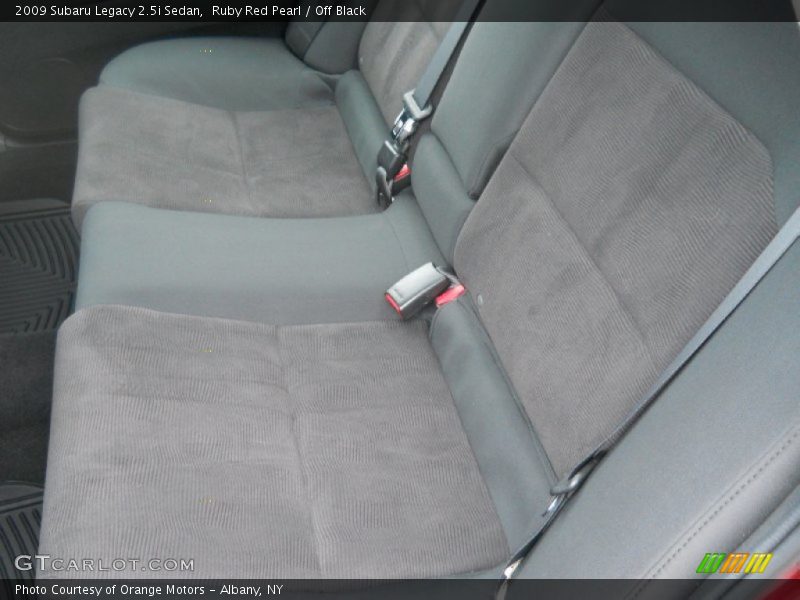 Ruby Red Pearl / Off Black 2009 Subaru Legacy 2.5i Sedan