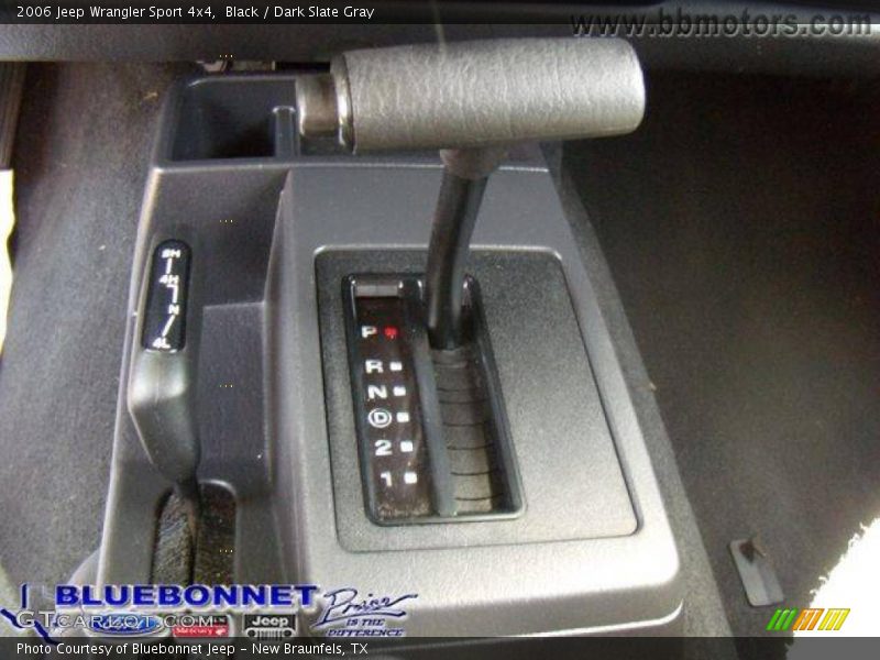 Black / Dark Slate Gray 2006 Jeep Wrangler Sport 4x4