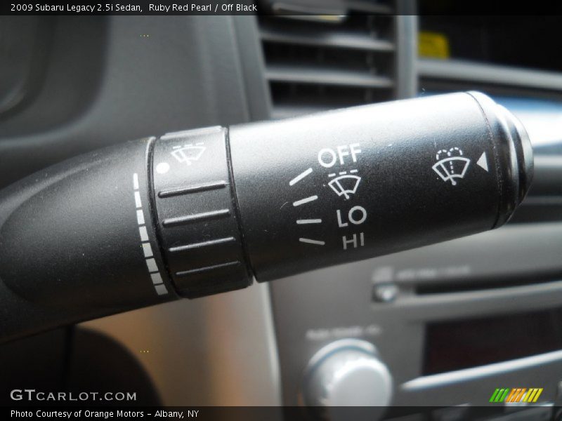 Ruby Red Pearl / Off Black 2009 Subaru Legacy 2.5i Sedan