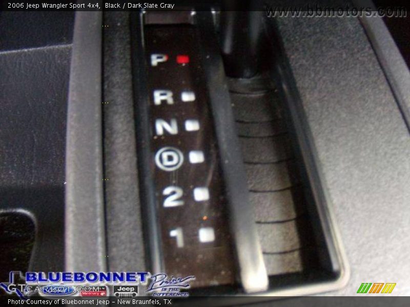 Black / Dark Slate Gray 2006 Jeep Wrangler Sport 4x4