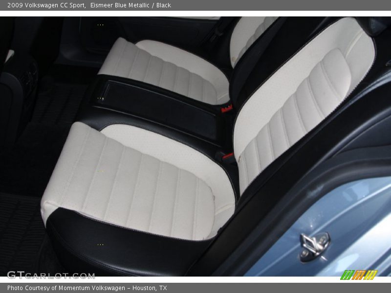 Eismeer Blue Metallic / Black 2009 Volkswagen CC Sport