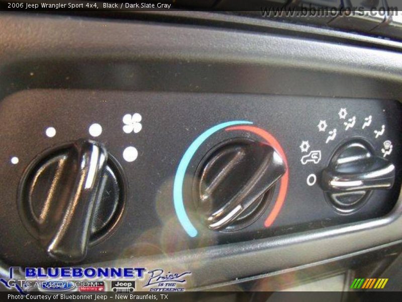 Black / Dark Slate Gray 2006 Jeep Wrangler Sport 4x4