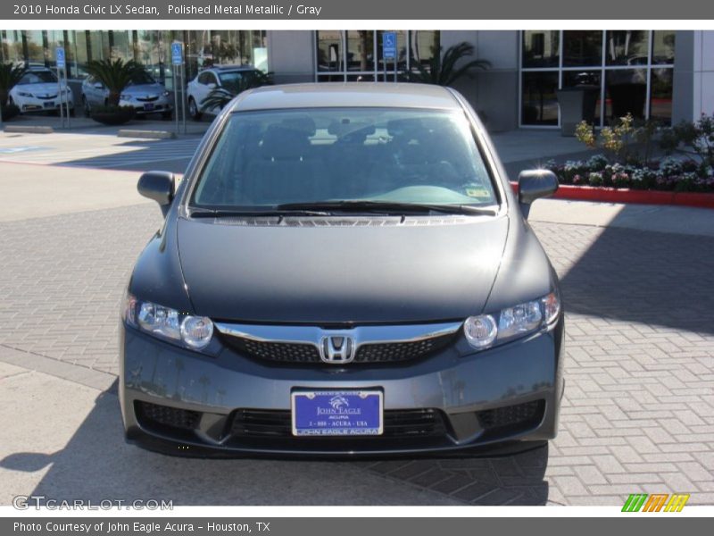 Polished Metal Metallic / Gray 2010 Honda Civic LX Sedan
