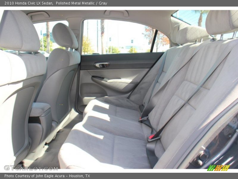 Polished Metal Metallic / Gray 2010 Honda Civic LX Sedan