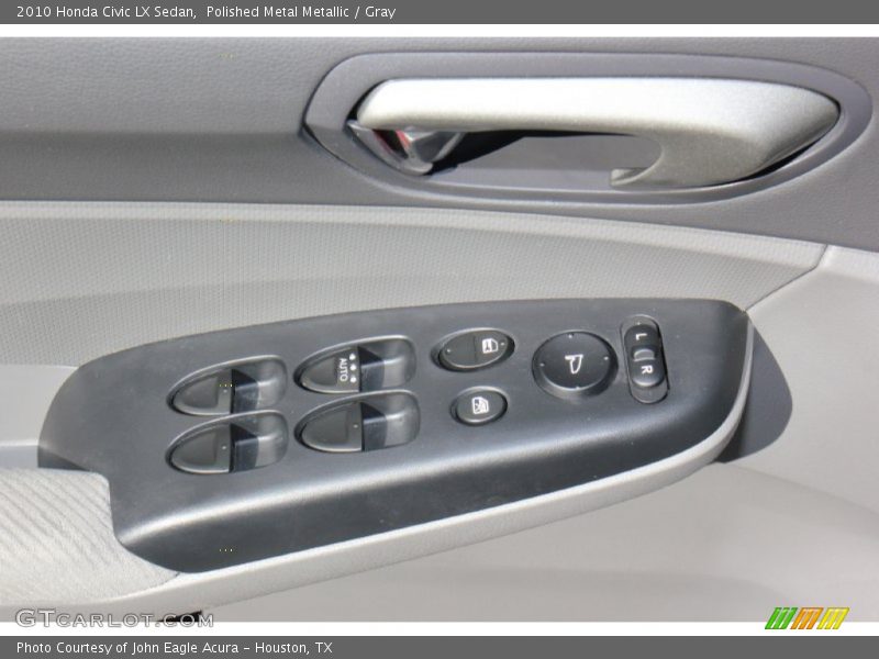 Polished Metal Metallic / Gray 2010 Honda Civic LX Sedan