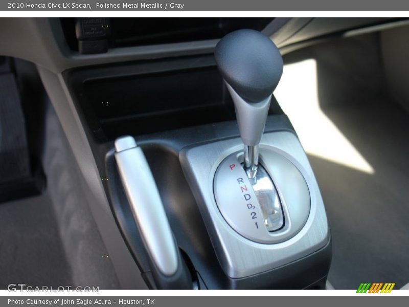 Polished Metal Metallic / Gray 2010 Honda Civic LX Sedan