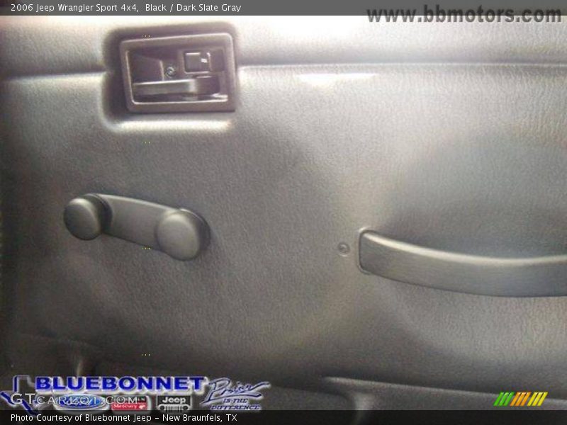 Black / Dark Slate Gray 2006 Jeep Wrangler Sport 4x4