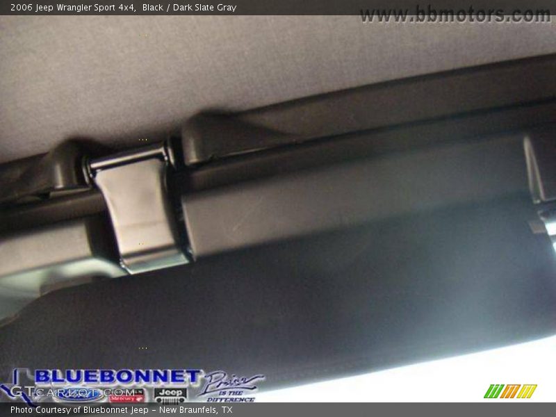 Black / Dark Slate Gray 2006 Jeep Wrangler Sport 4x4