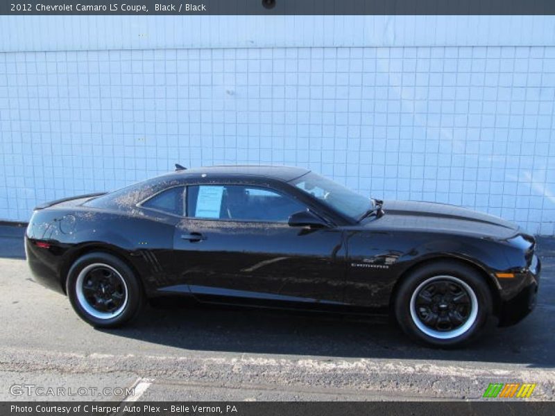 Black / Black 2012 Chevrolet Camaro LS Coupe