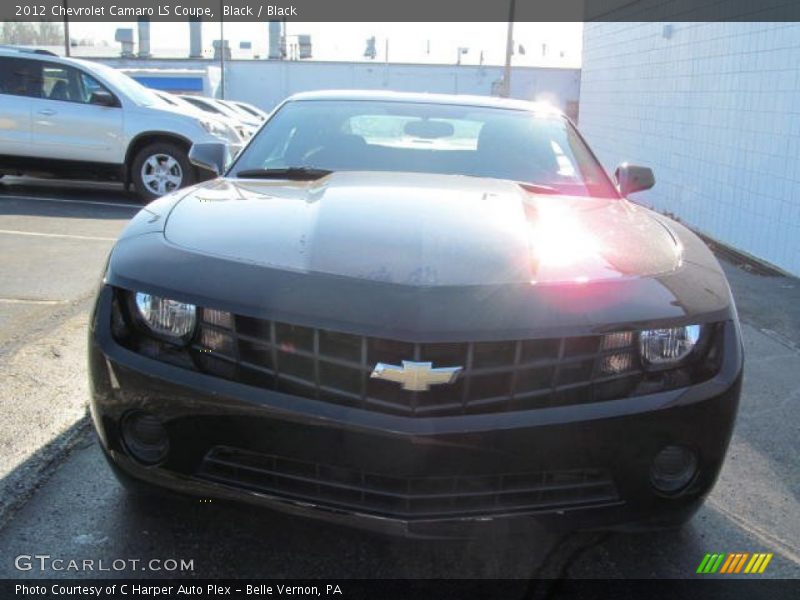 Black / Black 2012 Chevrolet Camaro LS Coupe
