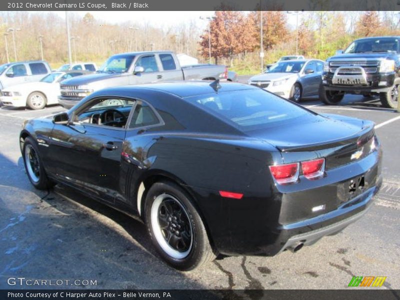 Black / Black 2012 Chevrolet Camaro LS Coupe