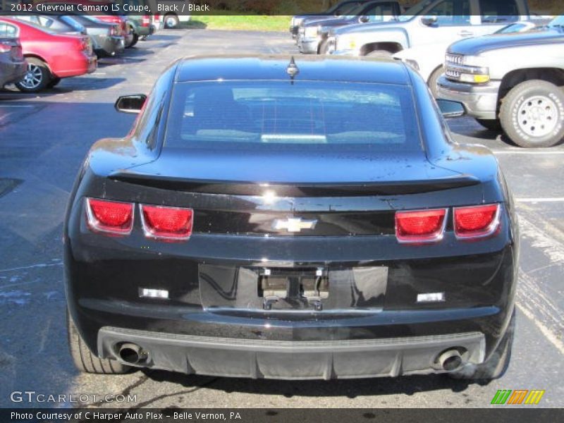 Black / Black 2012 Chevrolet Camaro LS Coupe