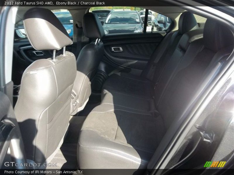 Ebony Black / Charcoal Black 2012 Ford Taurus SHO AWD