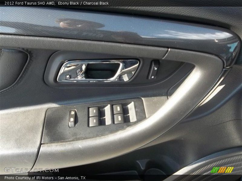 Ebony Black / Charcoal Black 2012 Ford Taurus SHO AWD