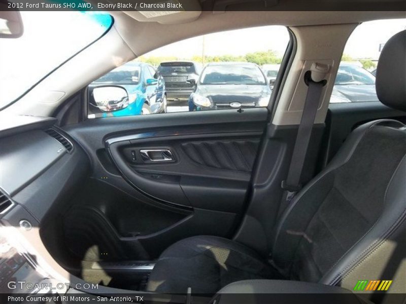 Ebony Black / Charcoal Black 2012 Ford Taurus SHO AWD