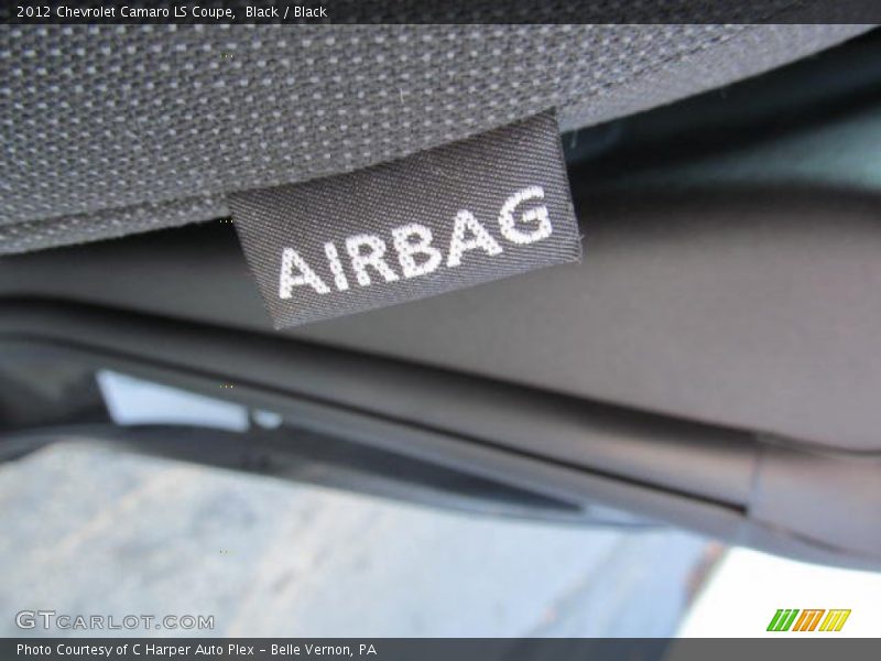 Black / Black 2012 Chevrolet Camaro LS Coupe