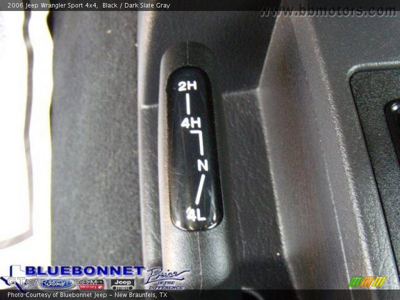 Black / Dark Slate Gray 2006 Jeep Wrangler Sport 4x4
