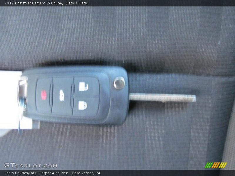 Black / Black 2012 Chevrolet Camaro LS Coupe
