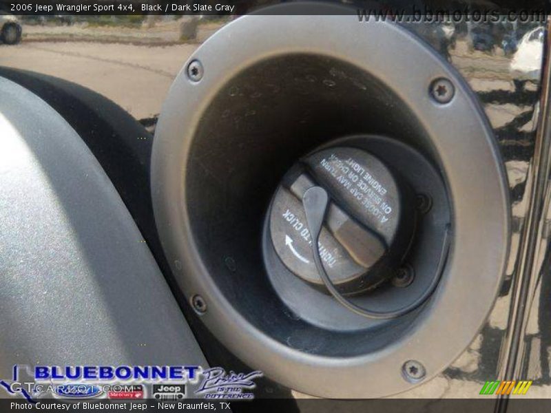 Black / Dark Slate Gray 2006 Jeep Wrangler Sport 4x4