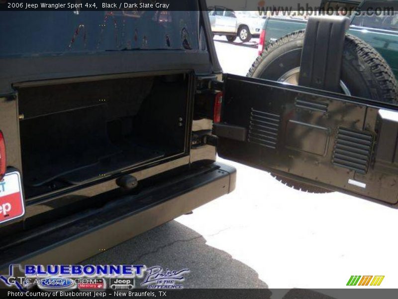 Black / Dark Slate Gray 2006 Jeep Wrangler Sport 4x4