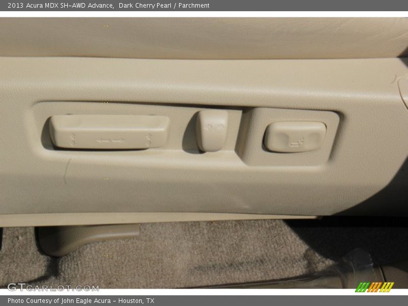Dark Cherry Pearl / Parchment 2013 Acura MDX SH-AWD Advance