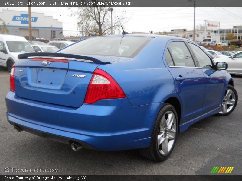  2011 Fusion Sport Blue Flame Metallic
