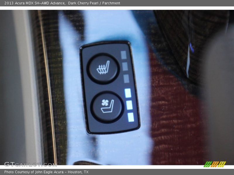 Dark Cherry Pearl / Parchment 2013 Acura MDX SH-AWD Advance