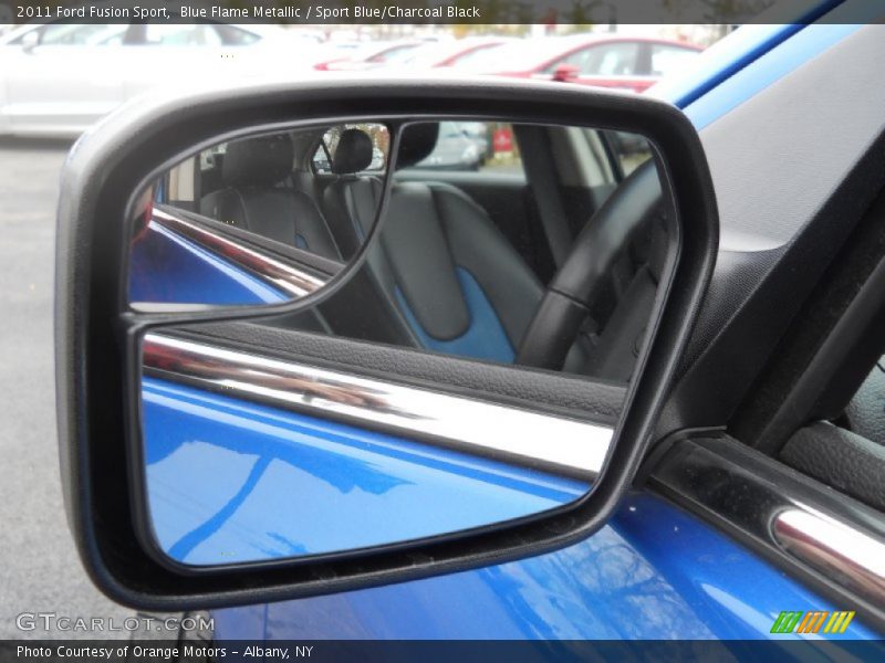Blue Flame Metallic / Sport Blue/Charcoal Black 2011 Ford Fusion Sport