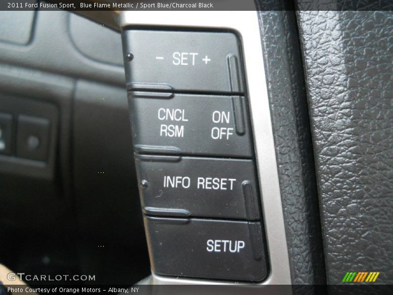 Controls of 2011 Fusion Sport
