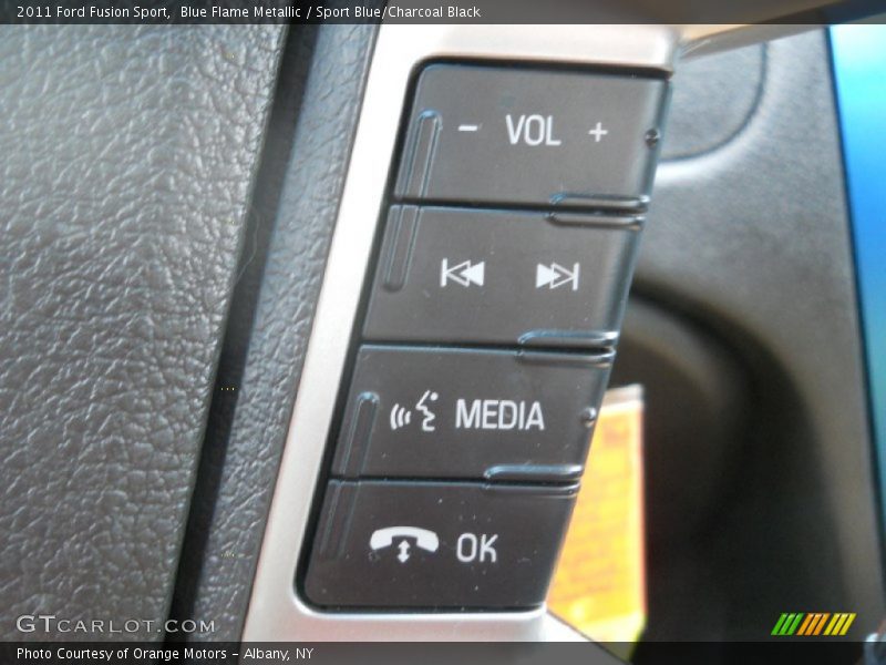 Controls of 2011 Fusion Sport
