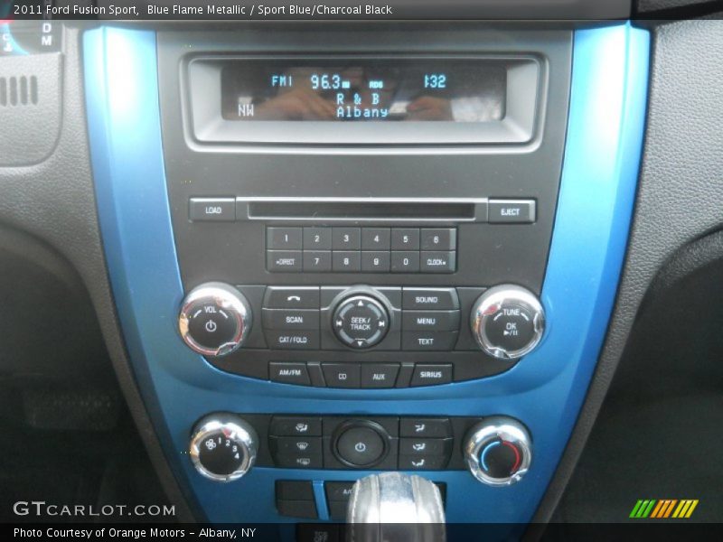 Controls of 2011 Fusion Sport
