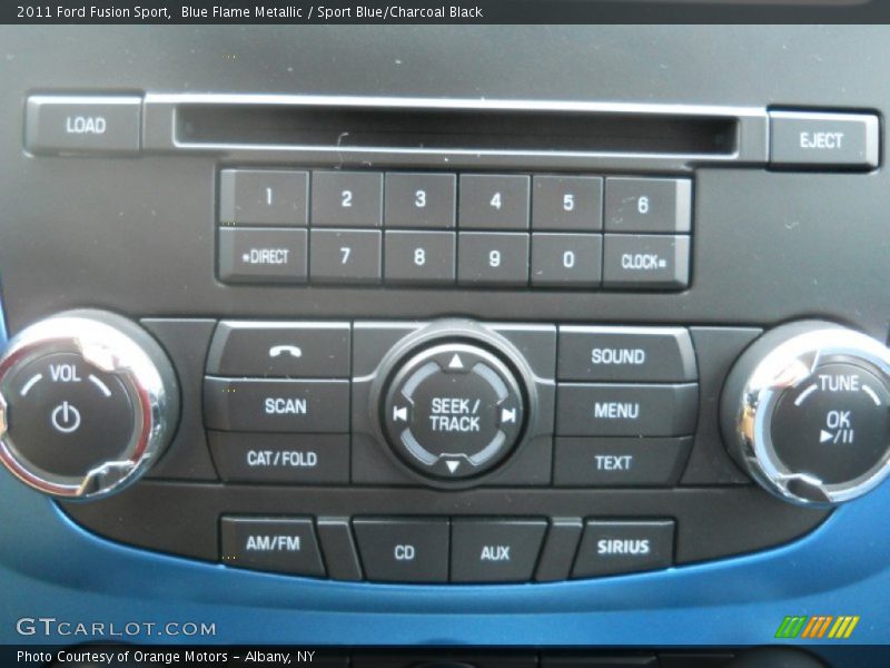 Controls of 2011 Fusion Sport