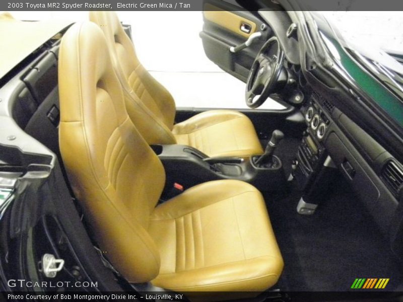  2003 MR2 Spyder Roadster Tan Interior