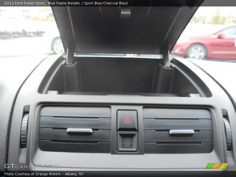 Blue Flame Metallic / Sport Blue/Charcoal Black 2011 Ford Fusion Sport
