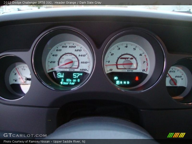  2012 Challenger SRT8 392 SRT8 392 Gauges