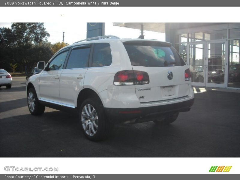 Campanella White / Pure Beige 2009 Volkswagen Touareg 2 TDI