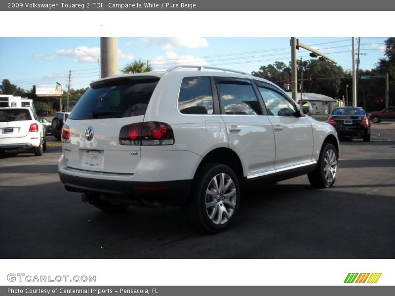 Campanella White / Pure Beige 2009 Volkswagen Touareg 2 TDI