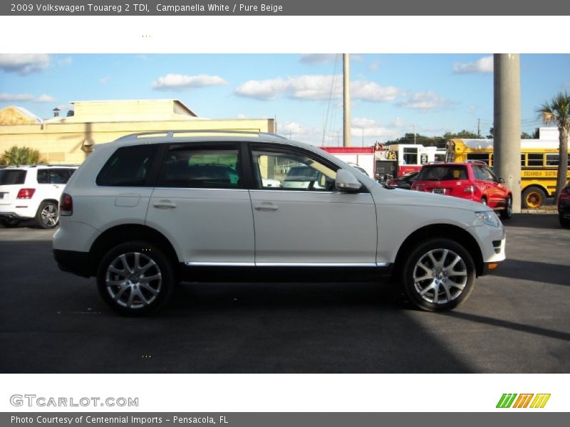 Campanella White / Pure Beige 2009 Volkswagen Touareg 2 TDI