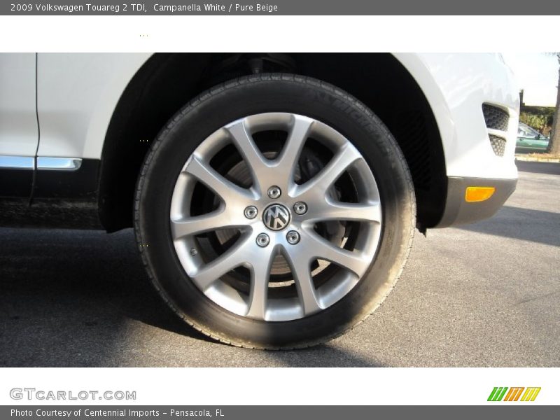 Campanella White / Pure Beige 2009 Volkswagen Touareg 2 TDI