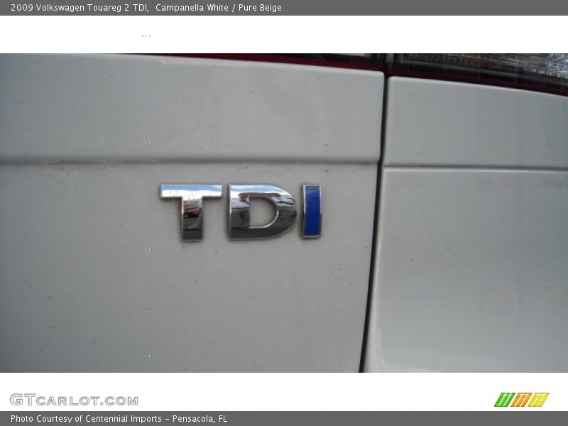 Campanella White / Pure Beige 2009 Volkswagen Touareg 2 TDI