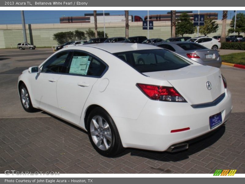Bellanova White Pearl / Ebony 2013 Acura TL